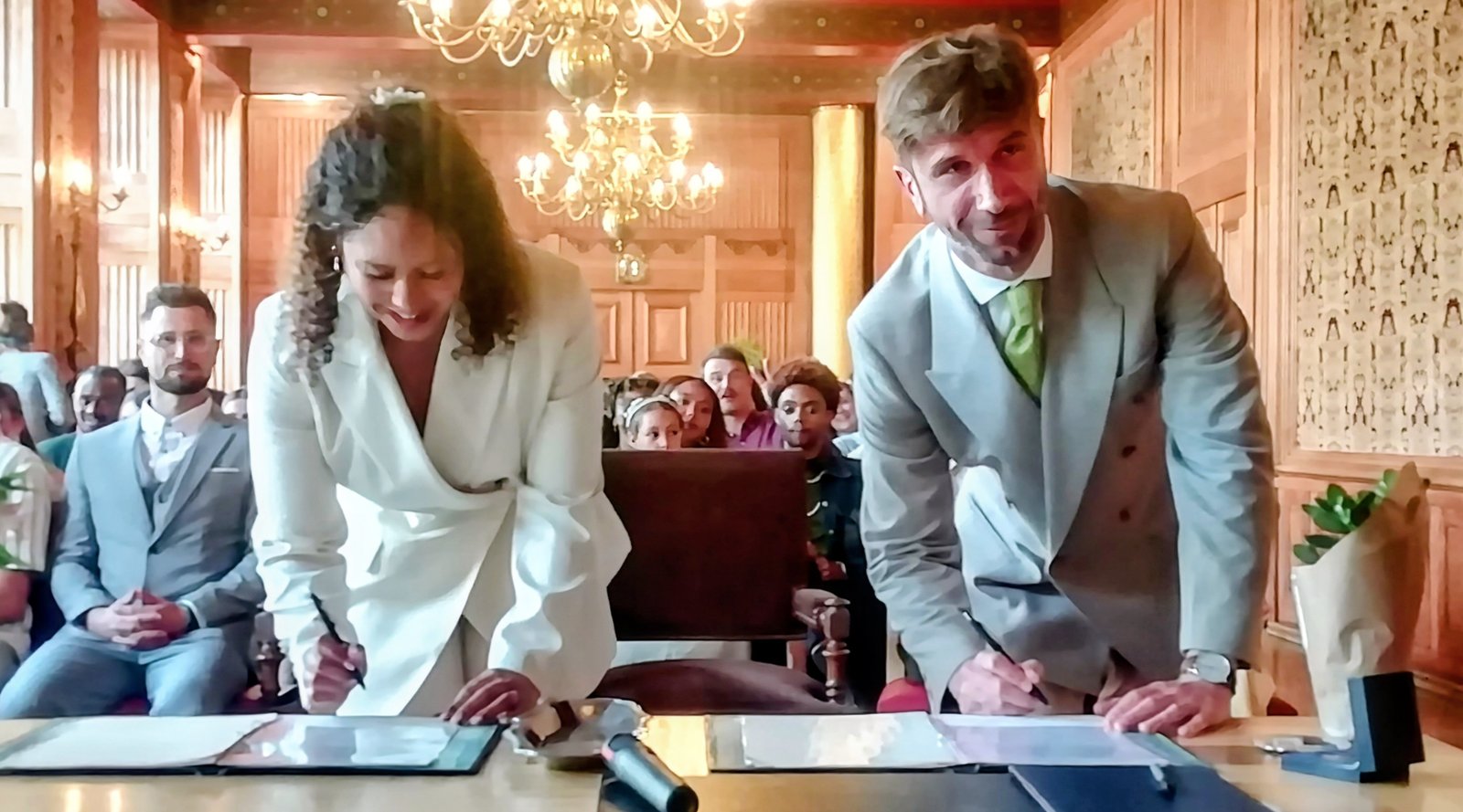 Photo du mariage